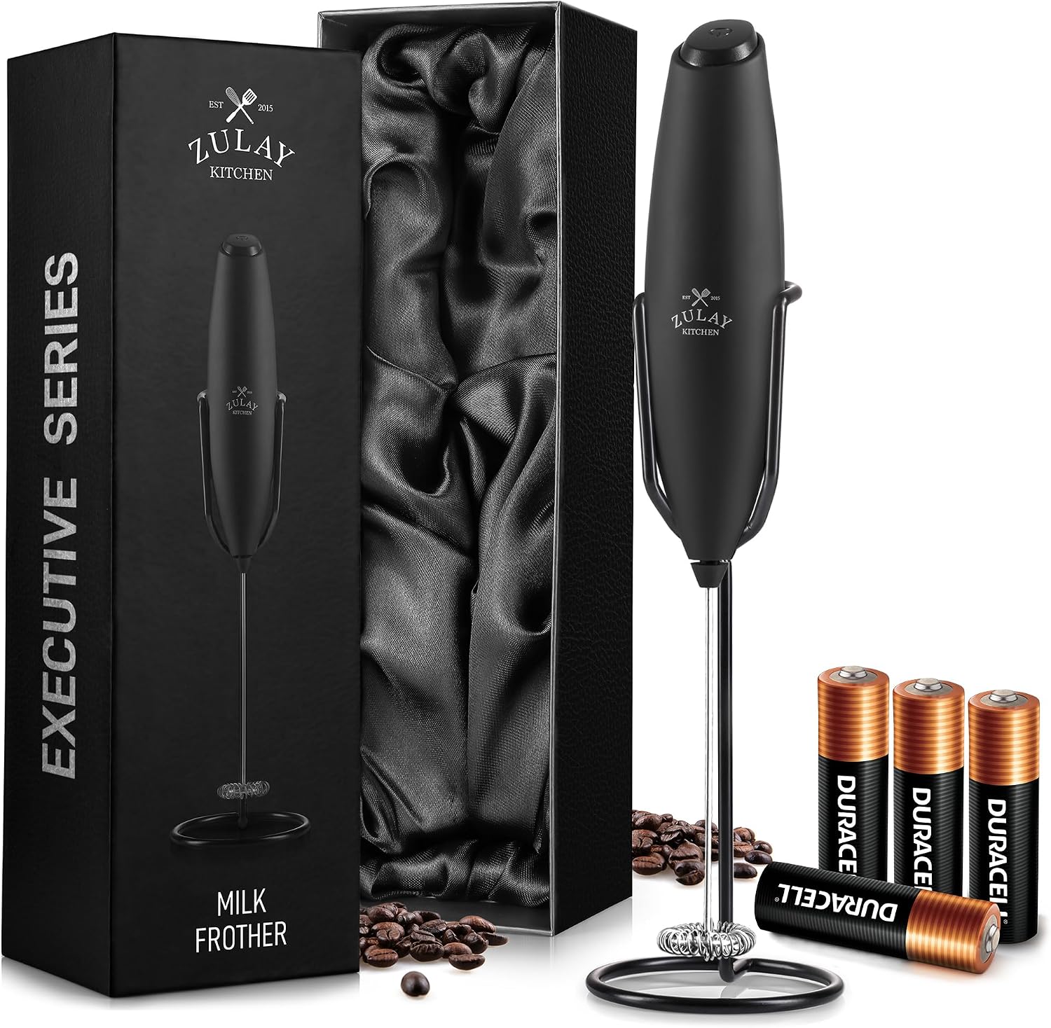 Electric Milk Frother Handheld - جهاز صنع رغوة الحليب الكهربائي المحمول