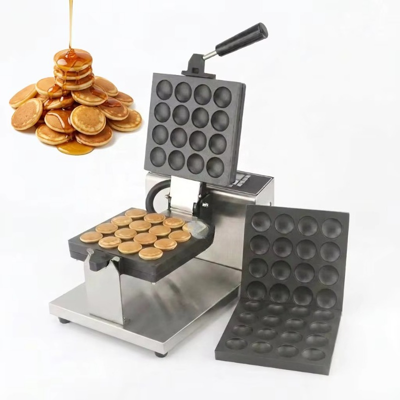 Mini Waffle Maker Machine - آلة صنع البانكيك الهولندي الصغير غير
