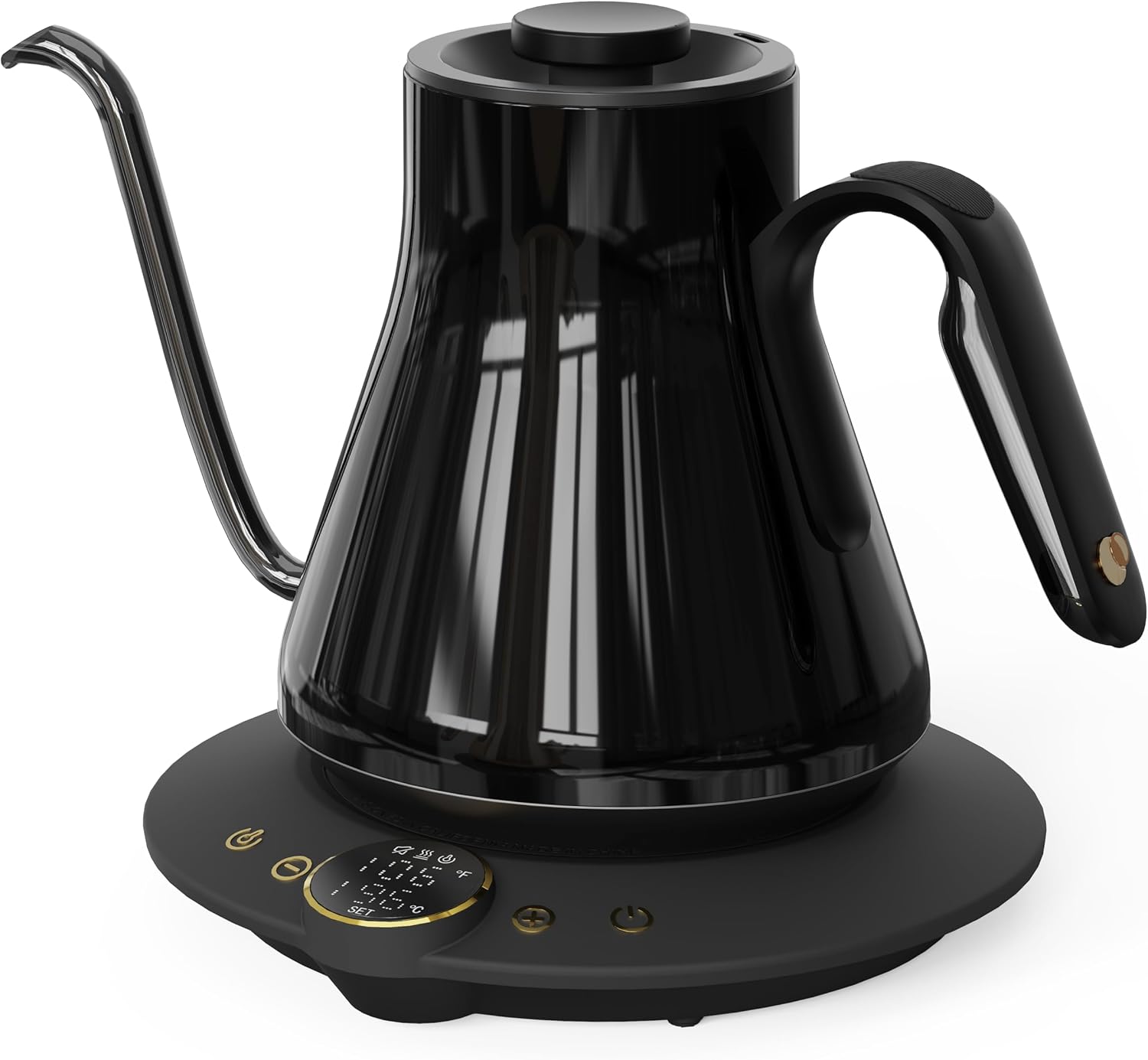 Electric Kettle Temperature Control - غلاية كهربائية بعنق مرن، ±1 °