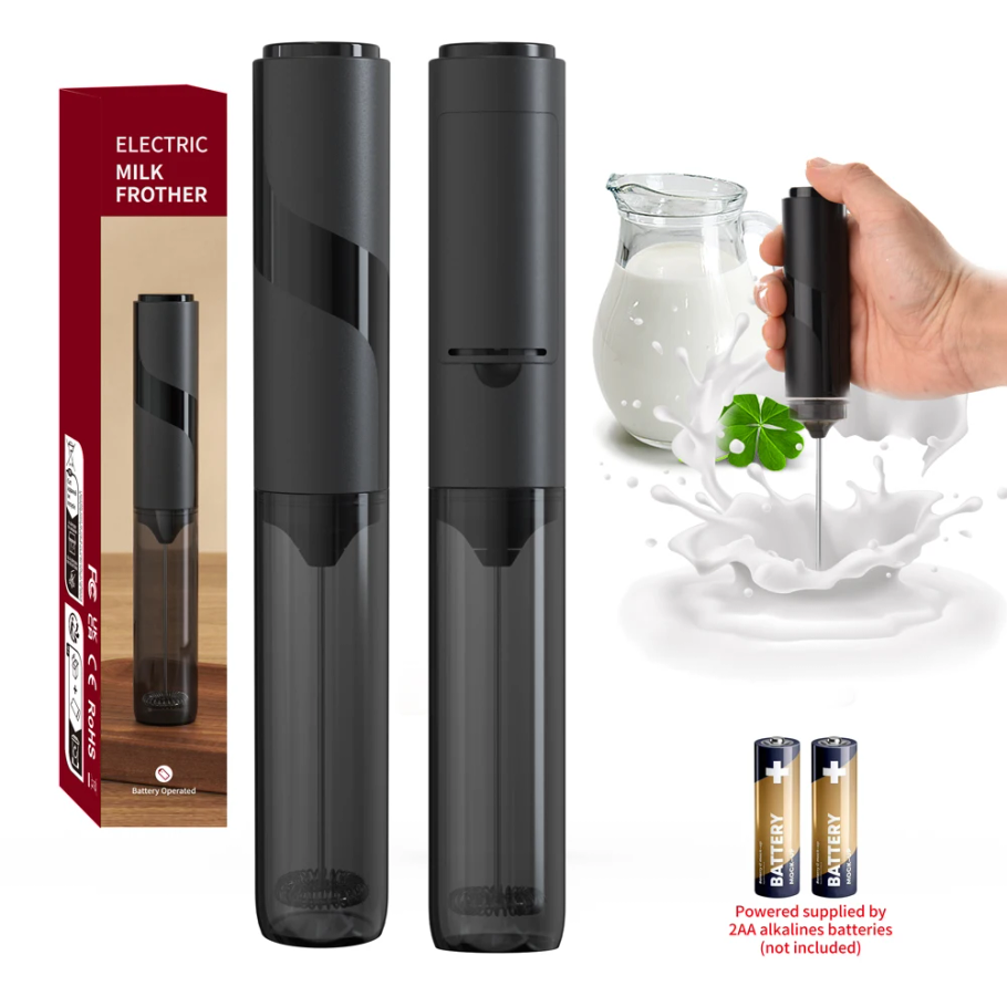Electric Milk Frother Handheld - جهاز رغوة الحليب الكهربائي المحمول من