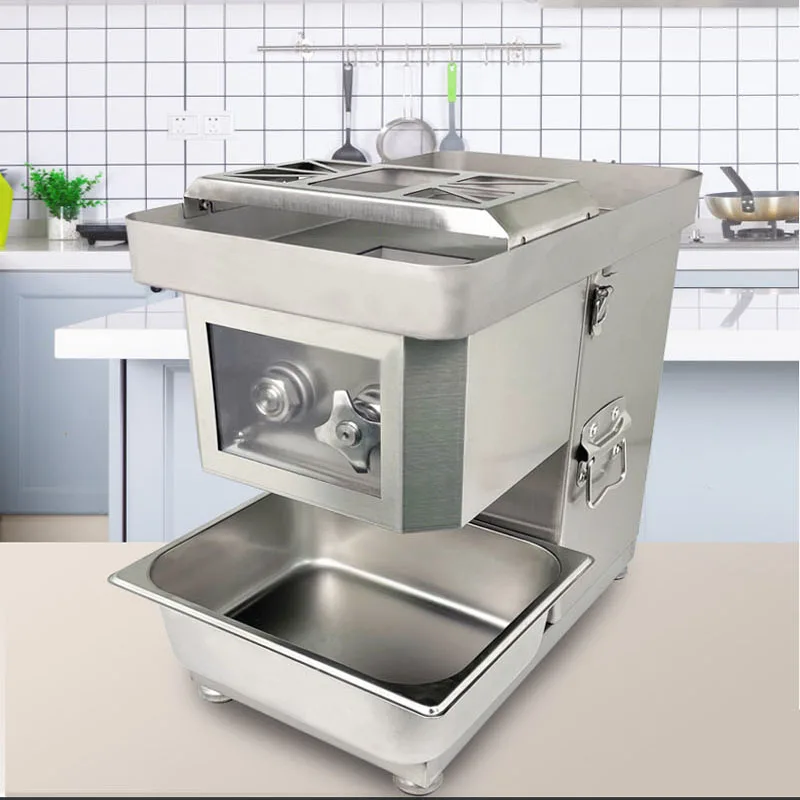 Automatic Meat Slicer Home - آلة تقطيع اللحوم الكهربائية للمنزل والاستخدام