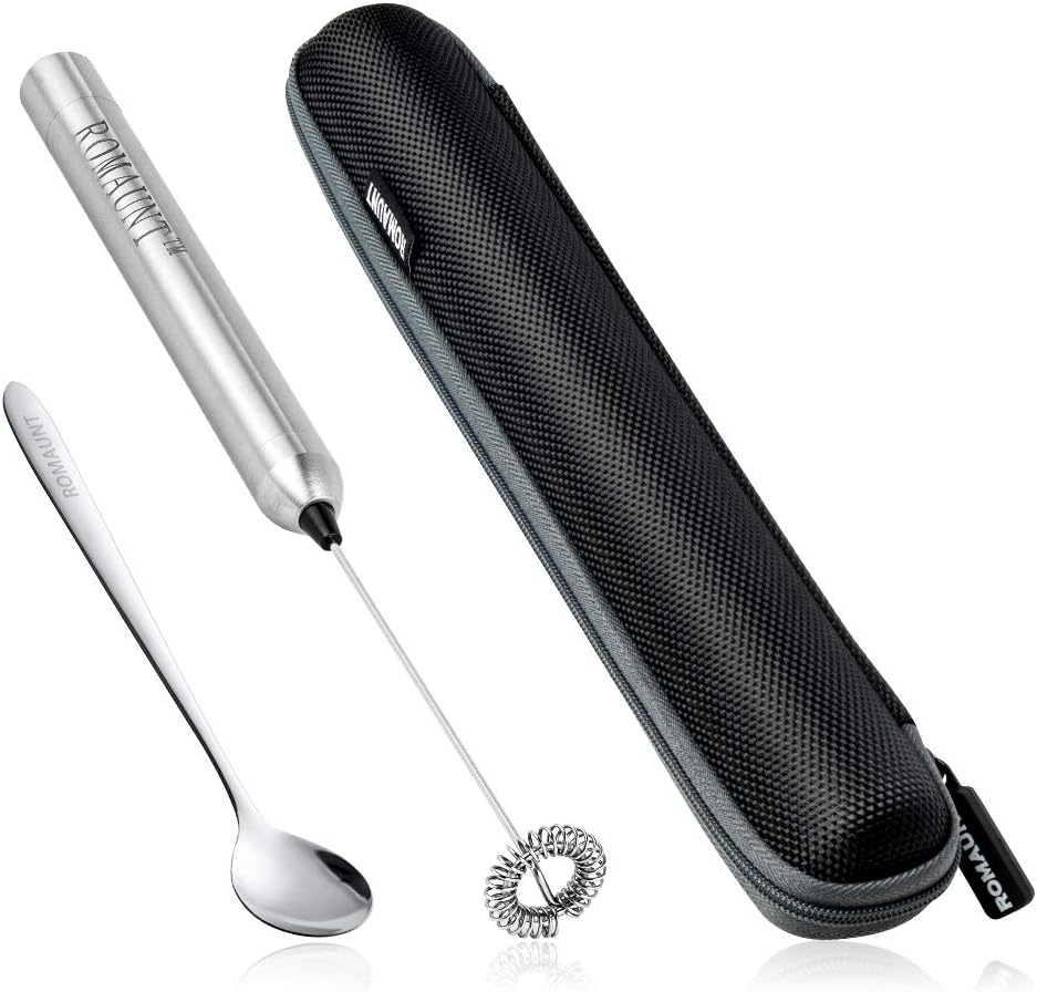 Electric Milk Frother Handheld - خفاقة حليب كهربائية محمولة تعمل بالبطارية