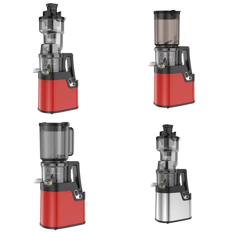 Electric Slow Juicer Cold Press - عصارة كهربائية بطيئة السرعة من الفولاذ