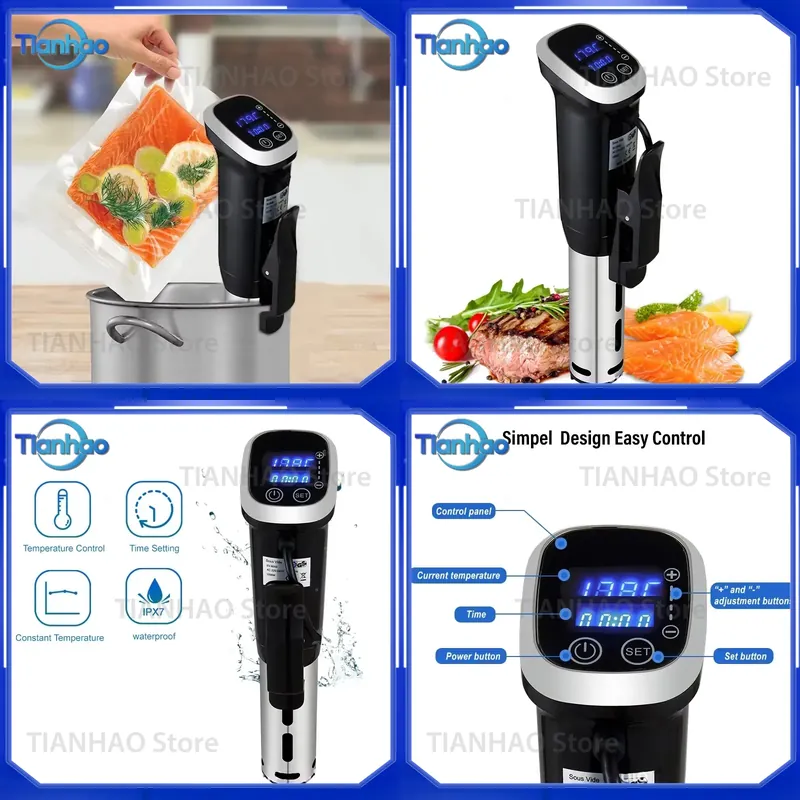 Digital Sous Vide Precision Cooker - جهاز طهي سو فيد دقيق مقاوم