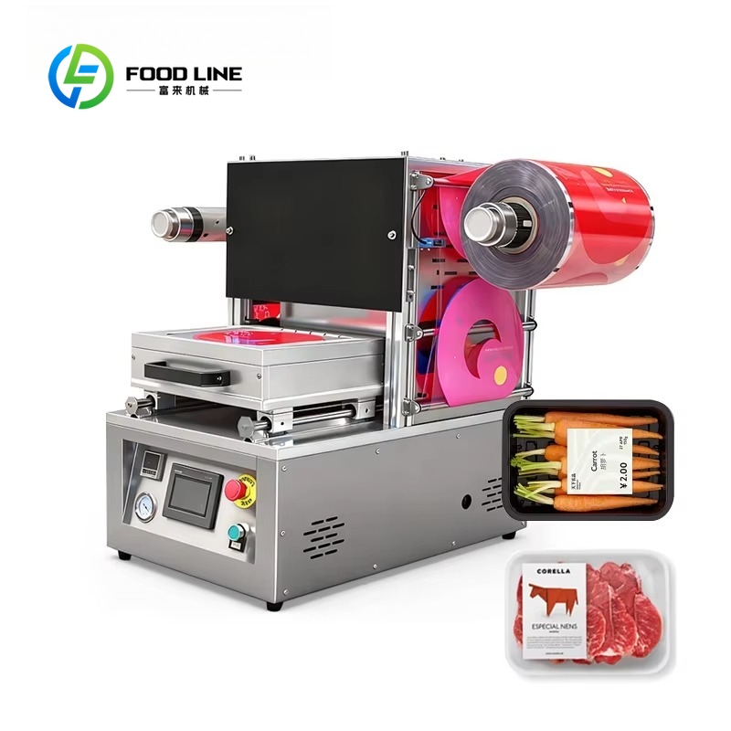 Food Vacuum Sealer Machine - آلة تغليف وتعبئة الطعام نصف أوتوماتيكية