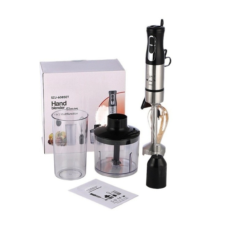 Immersion Hand Blender Set - خلاط يدوي متعدد الوظائف محمول، خلاط