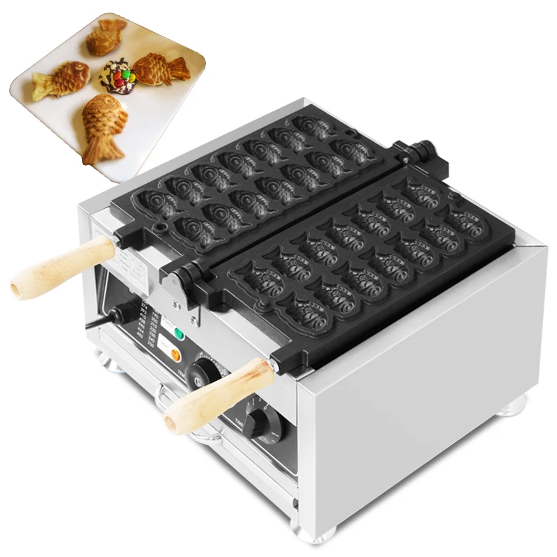Mini Waffle Maker Machine - ماكينة صنع الوافل الحديدي على شكل