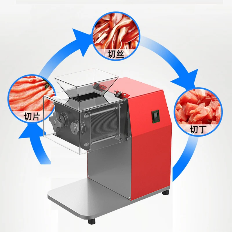 ماكينة تقطيع اللحوم الكهربائية - مراجعة Automatic Meat Slicer Home وسعره