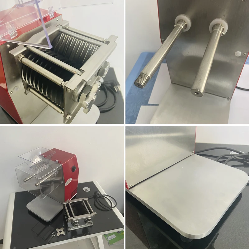 ماكينة تقطيع اللحوم الكهربائية - مراجعة Automatic Meat Slicer Home وسعره