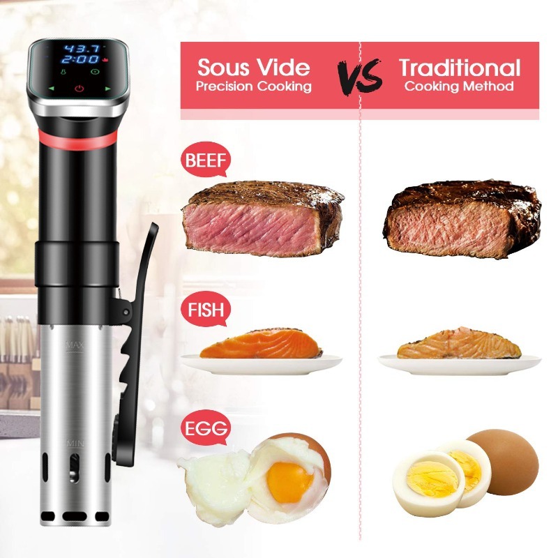 جهاز سو فيد رقمي للطهي البطيء  - مراجعة Digital Sous Vide Precision Cooker وسعره