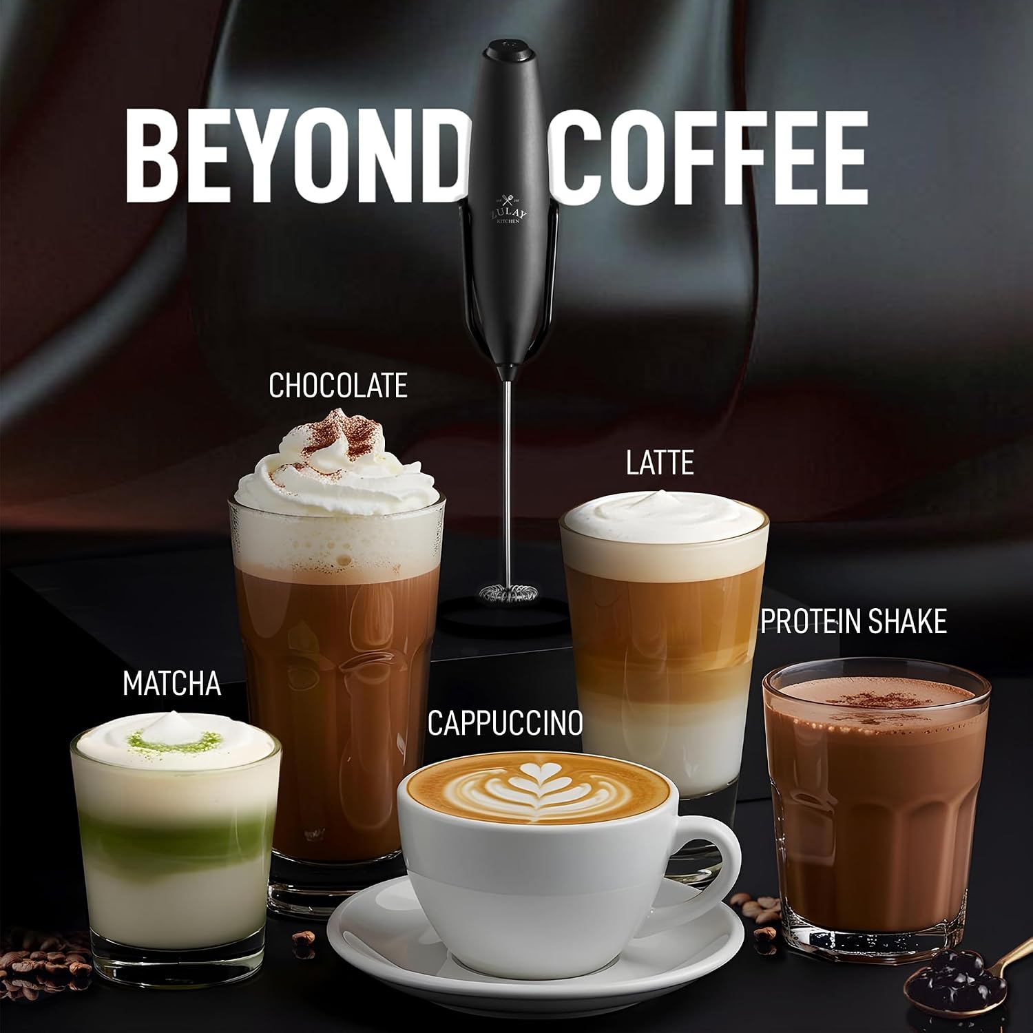 جهاز صنع رغوة الحليب الكهربائي - مراجعة Electric Milk Frother Handheld وسعره