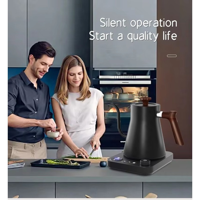 غلاية قهوة كهربائية ذكية بتصمي - مراجعة Electric Kettle Temperature Control وسعره