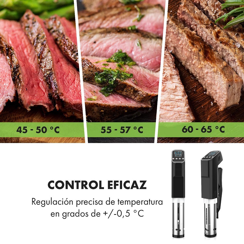 ماكينة طهي الطعام ببطء مفرغة ، - مراجعة Digital Sous Vide Precision Cooker وسعره