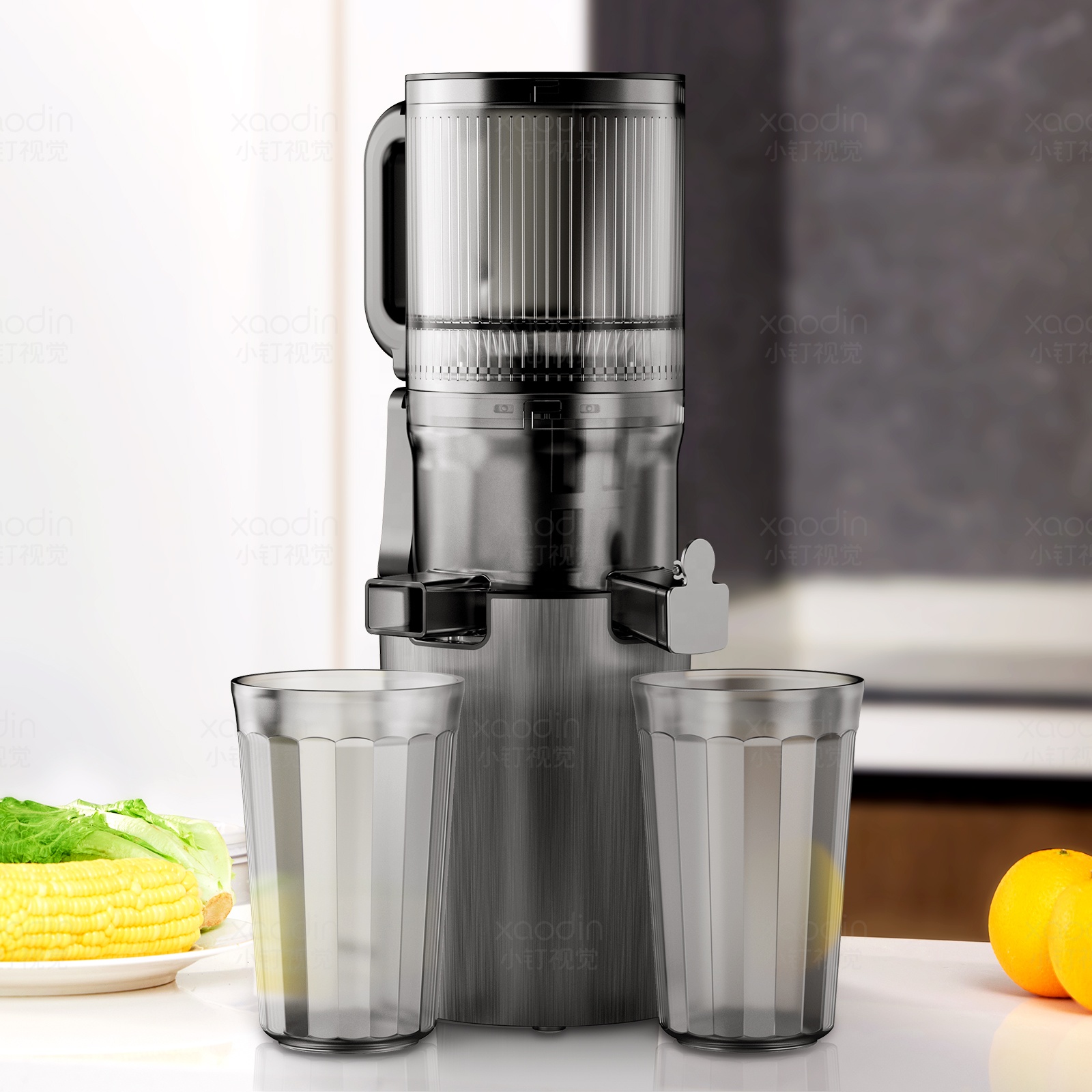 عصارة فواكه كهربائية محمولة عا - مراجعة Electric Slow Juicer Cold Press وسعره