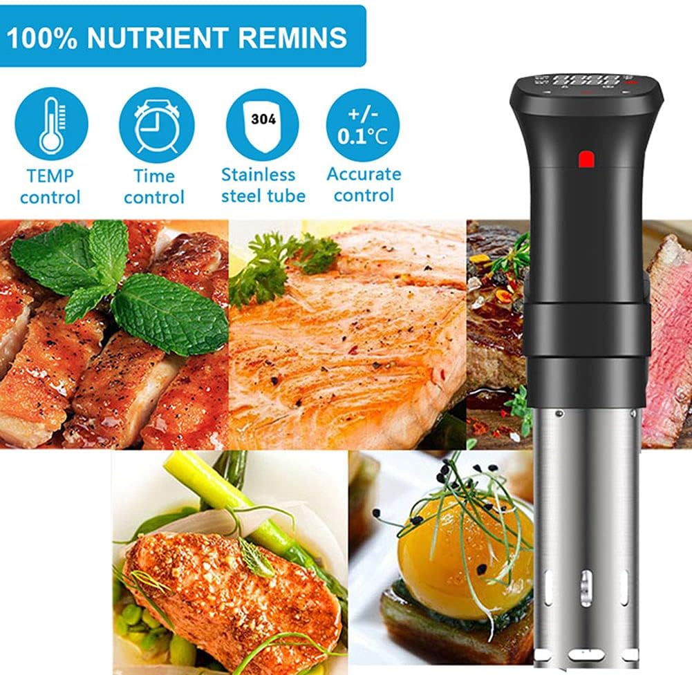 آلة Sous Vide طباخ دقيق للحوم، - مراجعة Digital Sous Vide Precision Cooker وسعره