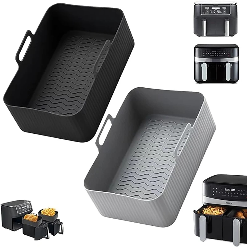 ملحقات مقلاة هوائية ، سلة سيلي - مراجعة Air Fryer Silicone Pot Liner وسعره