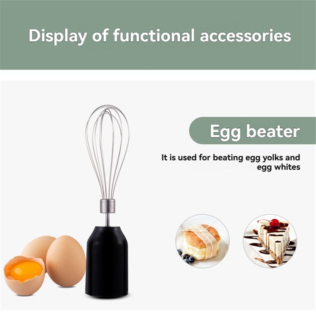 خلاط يدوي كهربائي ويلويل 5 في  - مراجعة Immersion Hand Blender Set وسعره