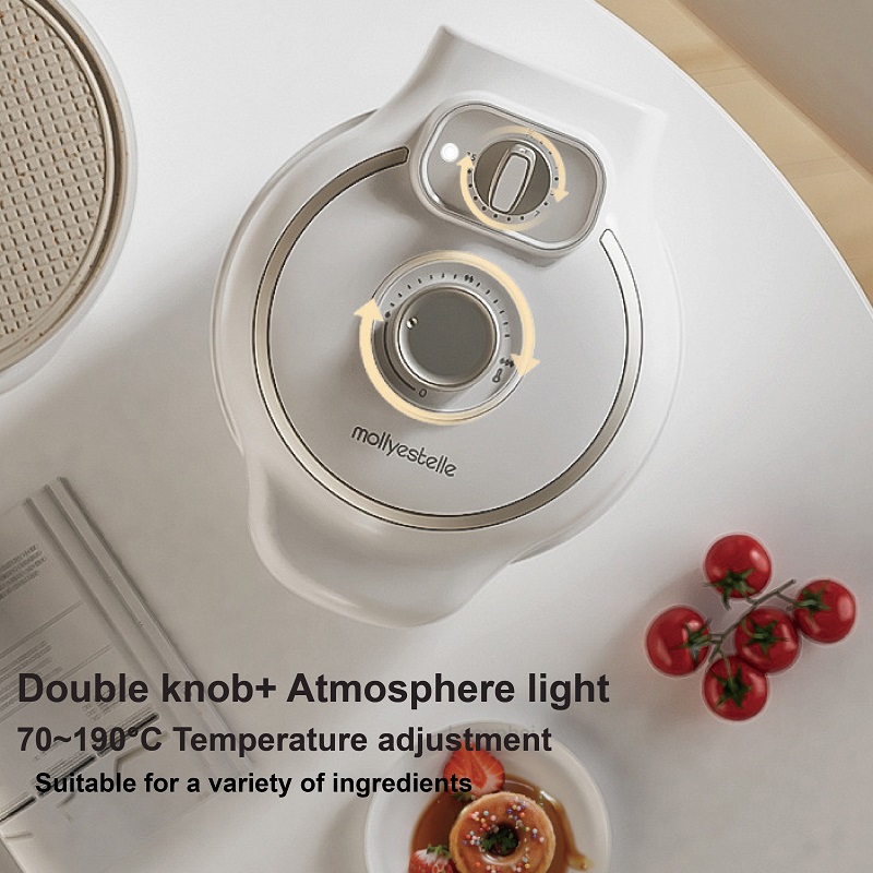 750 واط صانع الساندوتشات الصغي - مراجعة Mini Waffle Maker Machine وسعره