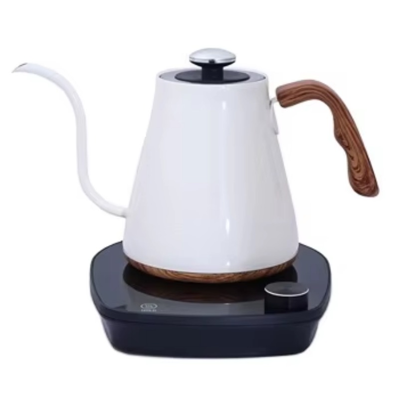 غلاية كهربائية ذكية بتصميم خشب - مراجعة Electric Kettle Temperature Control وسعره