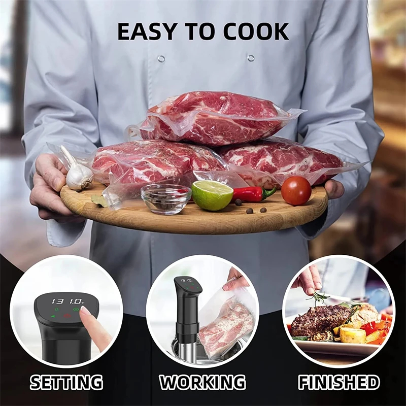 جهاز طهي سو فيد مقاوم للماء بق - مراجعة Digital Sous Vide Precision Cooker وسعره