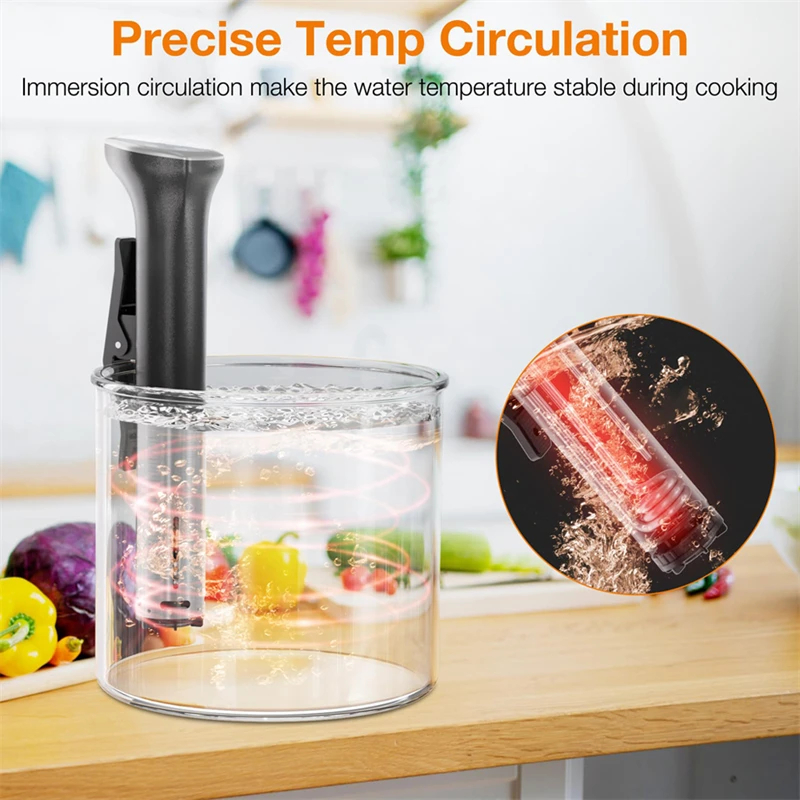 جهاز طهي سو فيد مقاوم للماء بق - مراجعة Digital Sous Vide Precision Cooker وسعره