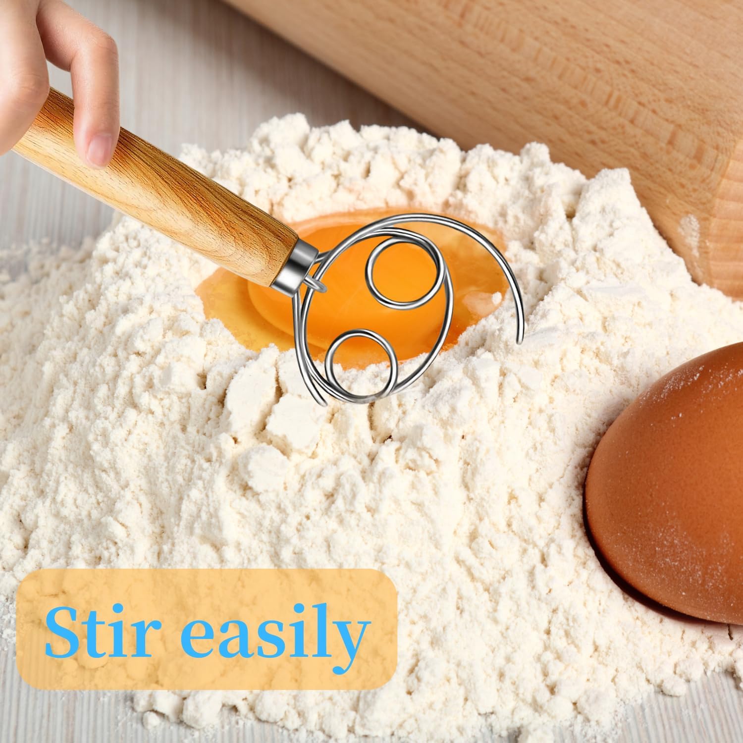 خلاط عجين يدوي من الفولاذ المق - مراجعة Immersion Hand Blender Set وسعره