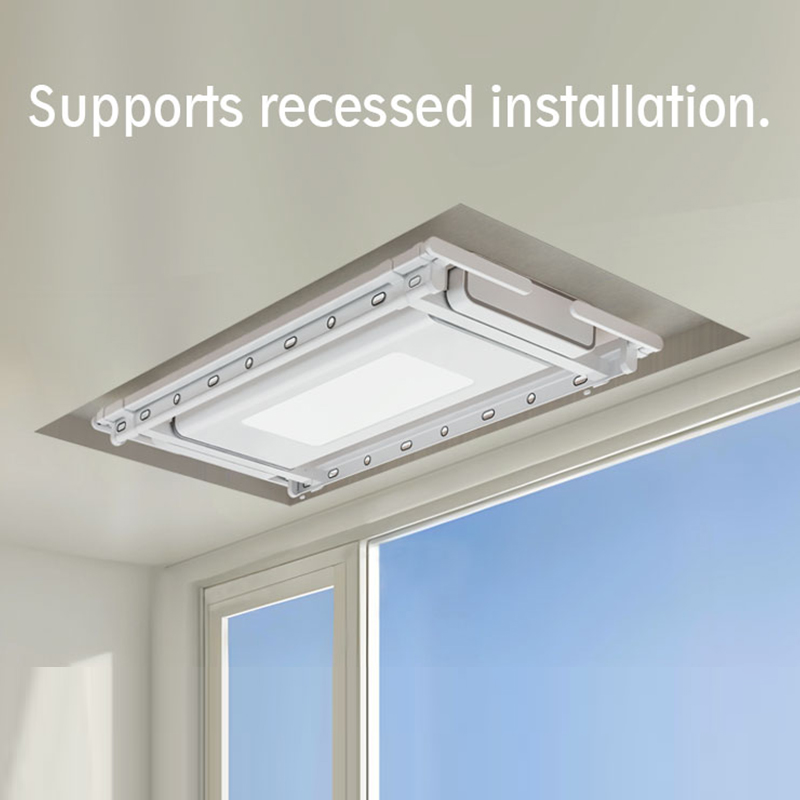 رفوف تجفيف ذكية للسقف من الألو - مراجعة Laundry وسعره