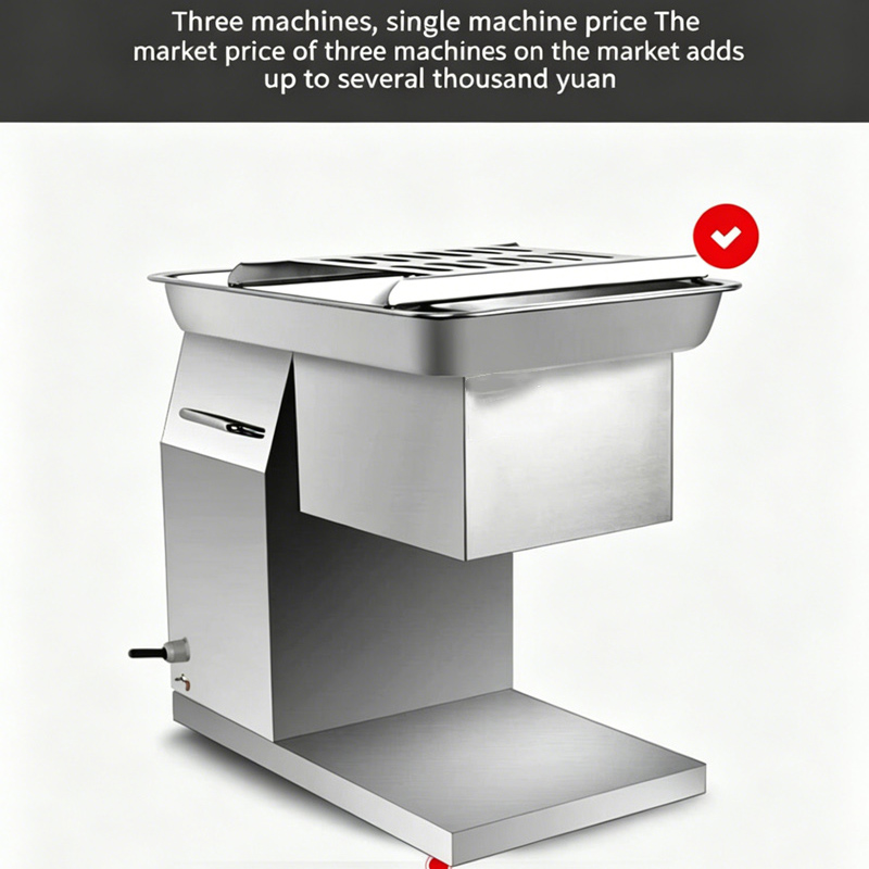 آلة تقطيع اللحوم الكهربائية 11 - مراجعة Automatic Meat Slicer Home وسعره