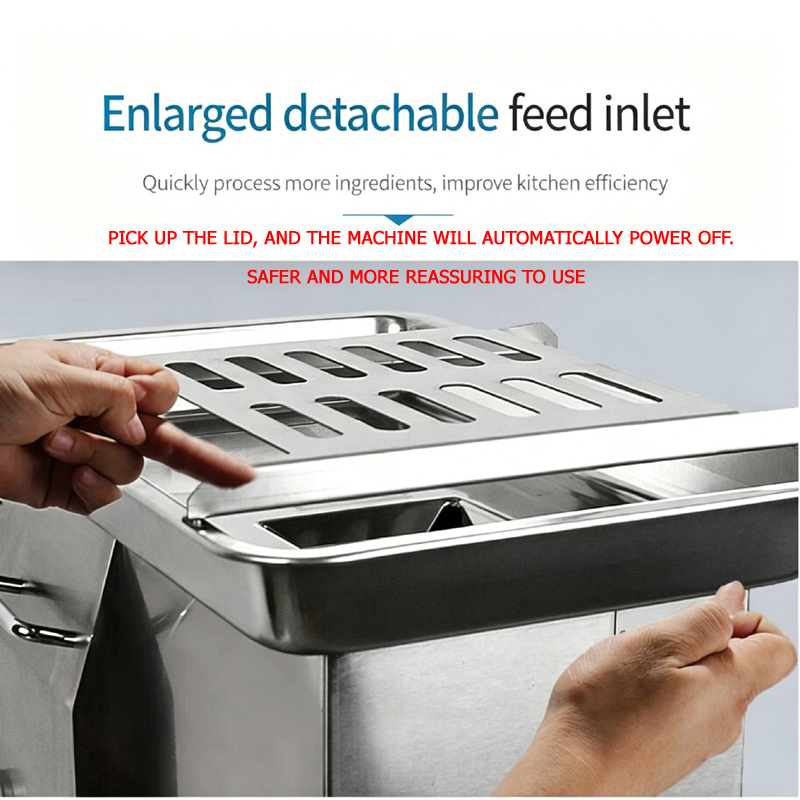 آلة تقطيع اللحوم الكهربائية 11 - مراجعة Automatic Meat Slicer Home وسعره