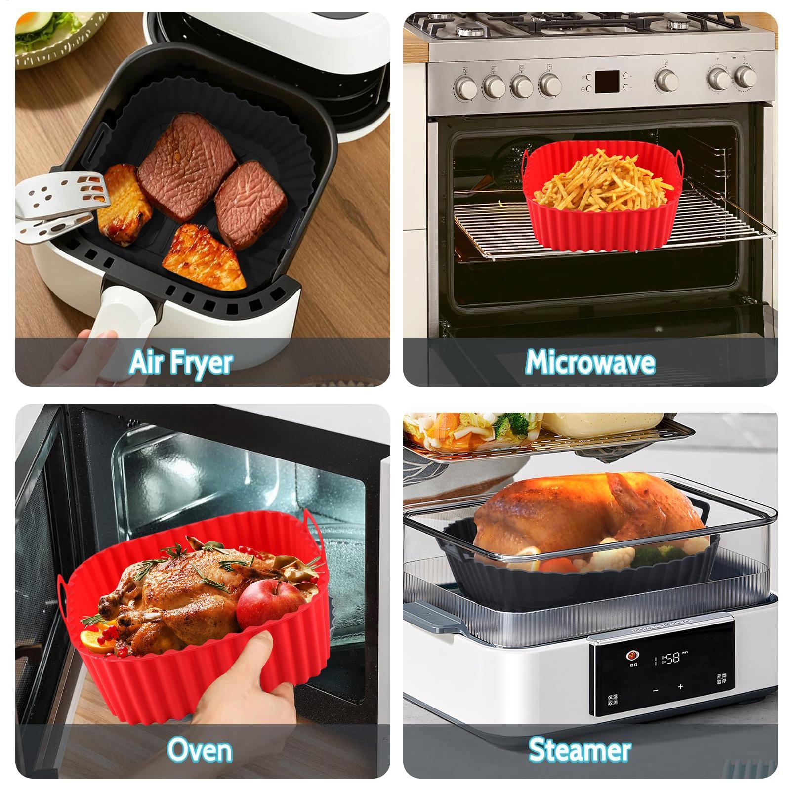 بطانات سيليكون لمقلاة الهواء،  - مراجعة Air Fryer Silicone Pot Liner وسعره
