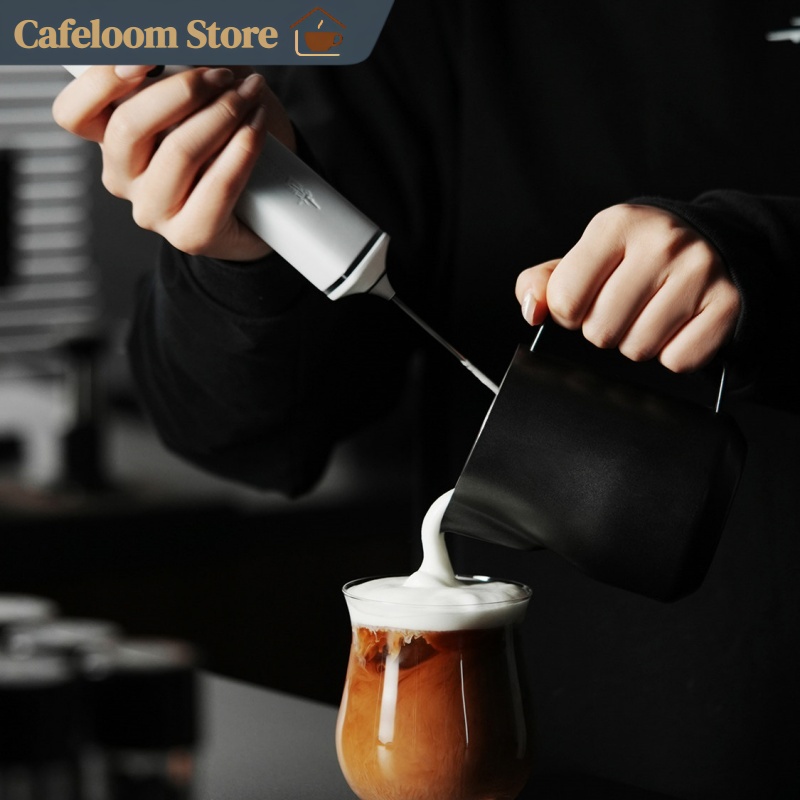 MHW-3BOMBER جهاز خفق الحليب ال - مراجعة Electric Milk Frother Handheld وسعره