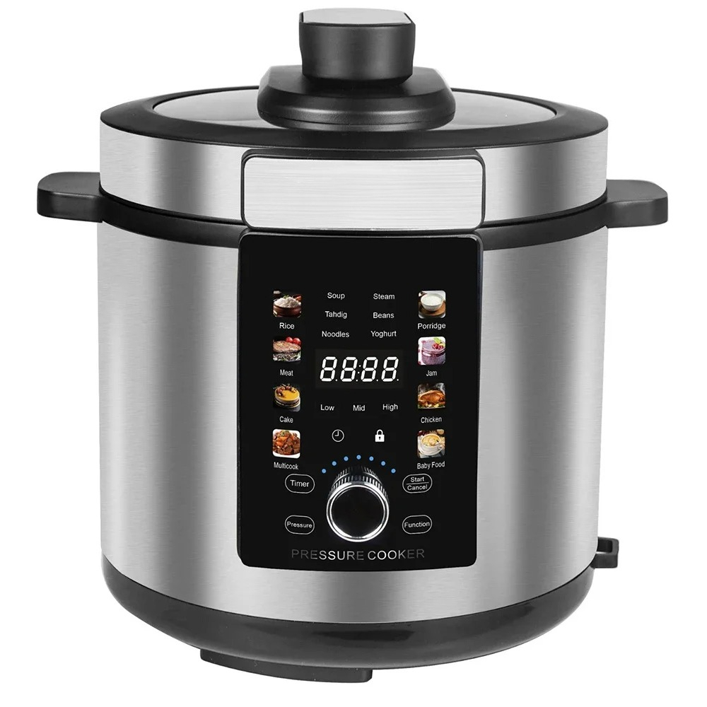 طنجرة ضغط من الفولاذ المقاوم ل - مراجعة Smart Instant Pressure Cooker وسعره