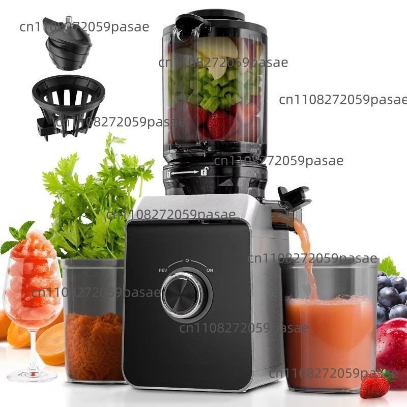 عصارة بطيئة السرعة ذات فتحة وا - مراجعة Electric Slow Juicer Cold Press وسعره