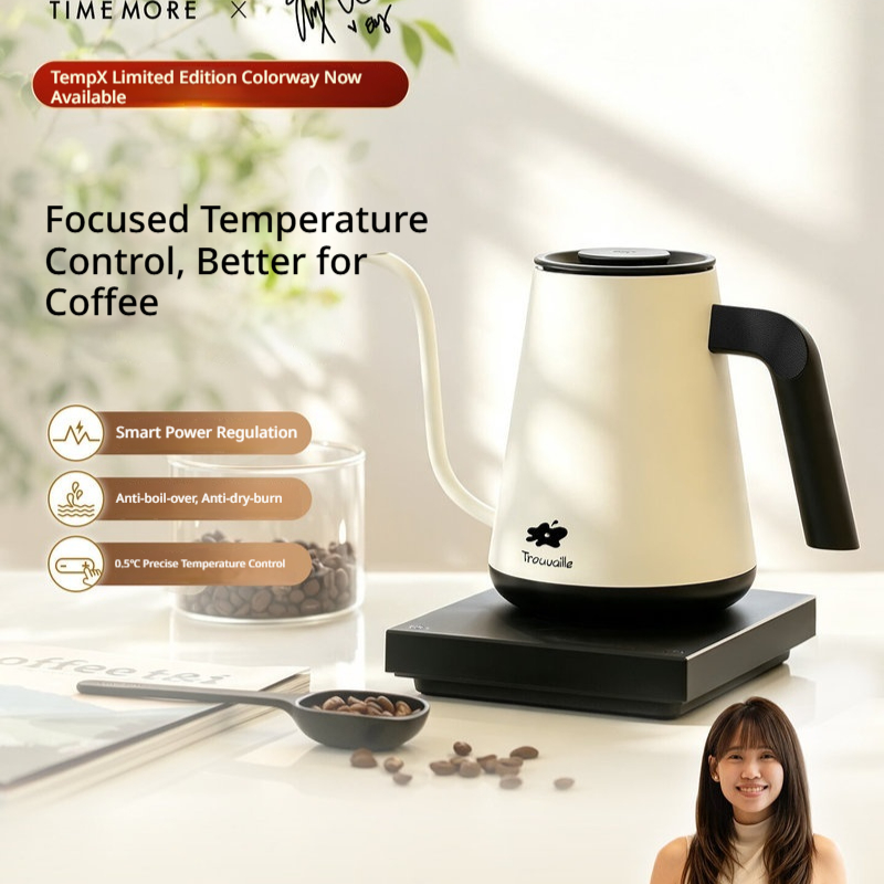 غلاية تايمور فيش برو إكس الكهر - مراجعة Electric Kettle Temperature Control وسعره