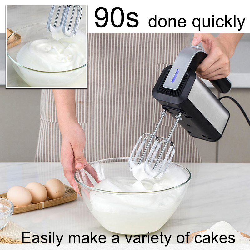 خلاط يدوي كهربائي من الفولاذ ا - مراجعة Immersion Hand Blender Set وسعره