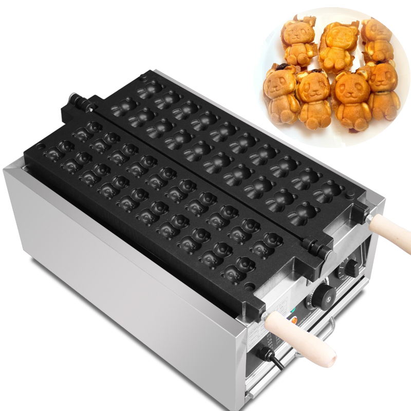 آلة تجارية لصنع الوافل على شكل - مراجعة Mini Waffle Maker Machine وسعره