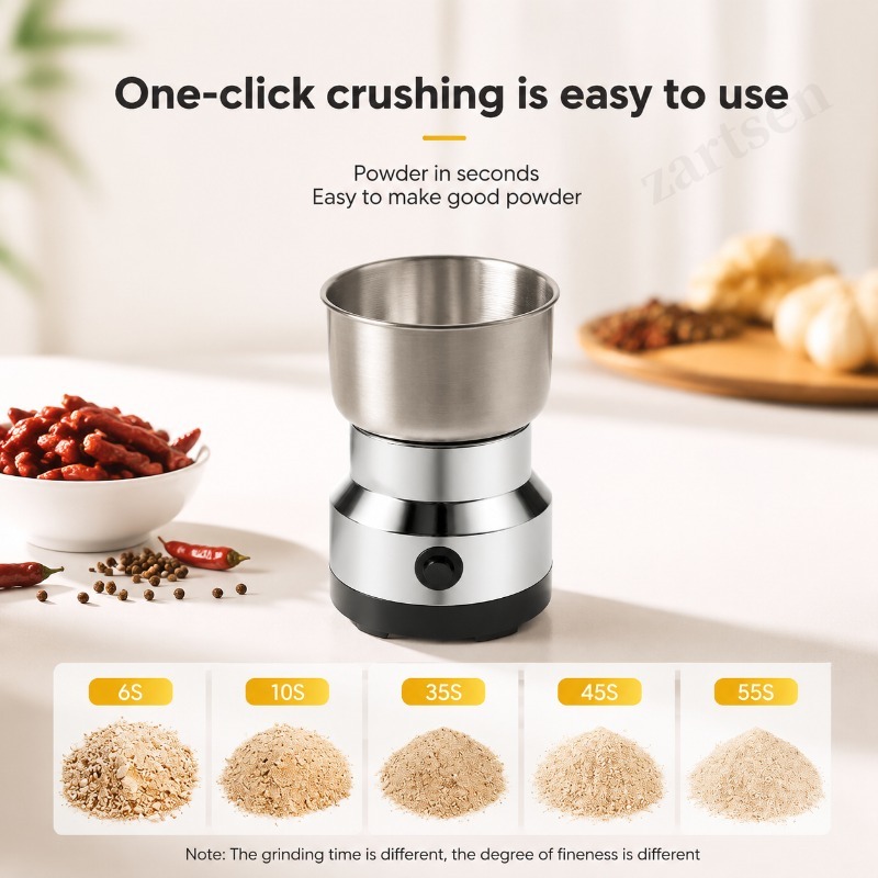مطحنة حبوب متعددة الوظائف للمط - مراجعة Coffee Bean Grinder Electric وسعره