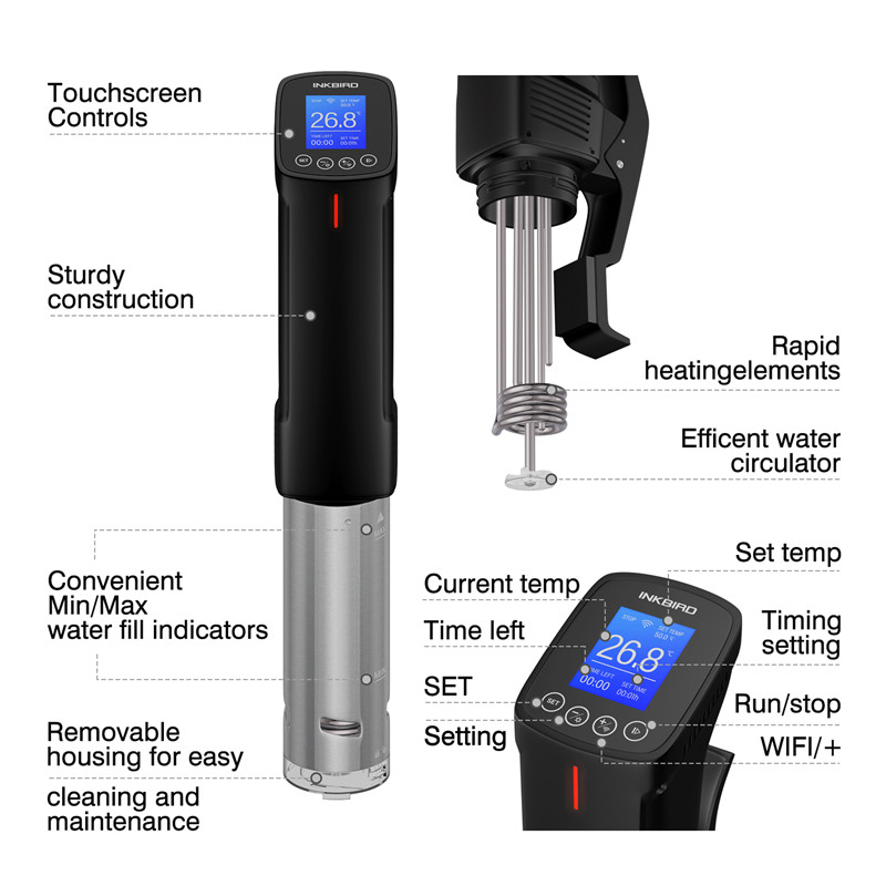 جهاز طهي من INKBIRD موديل Sous - مراجعة Digital Sous Vide Precision Cooker وسعره
