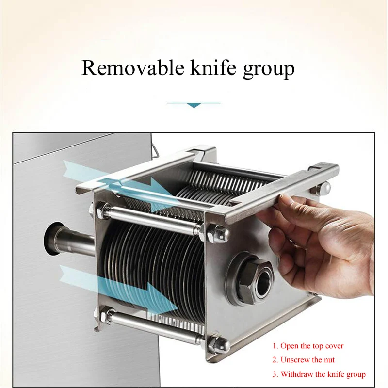 آلة تقطيع اللحوم الكهربائية لل - مراجعة Automatic Meat Slicer Home وسعره