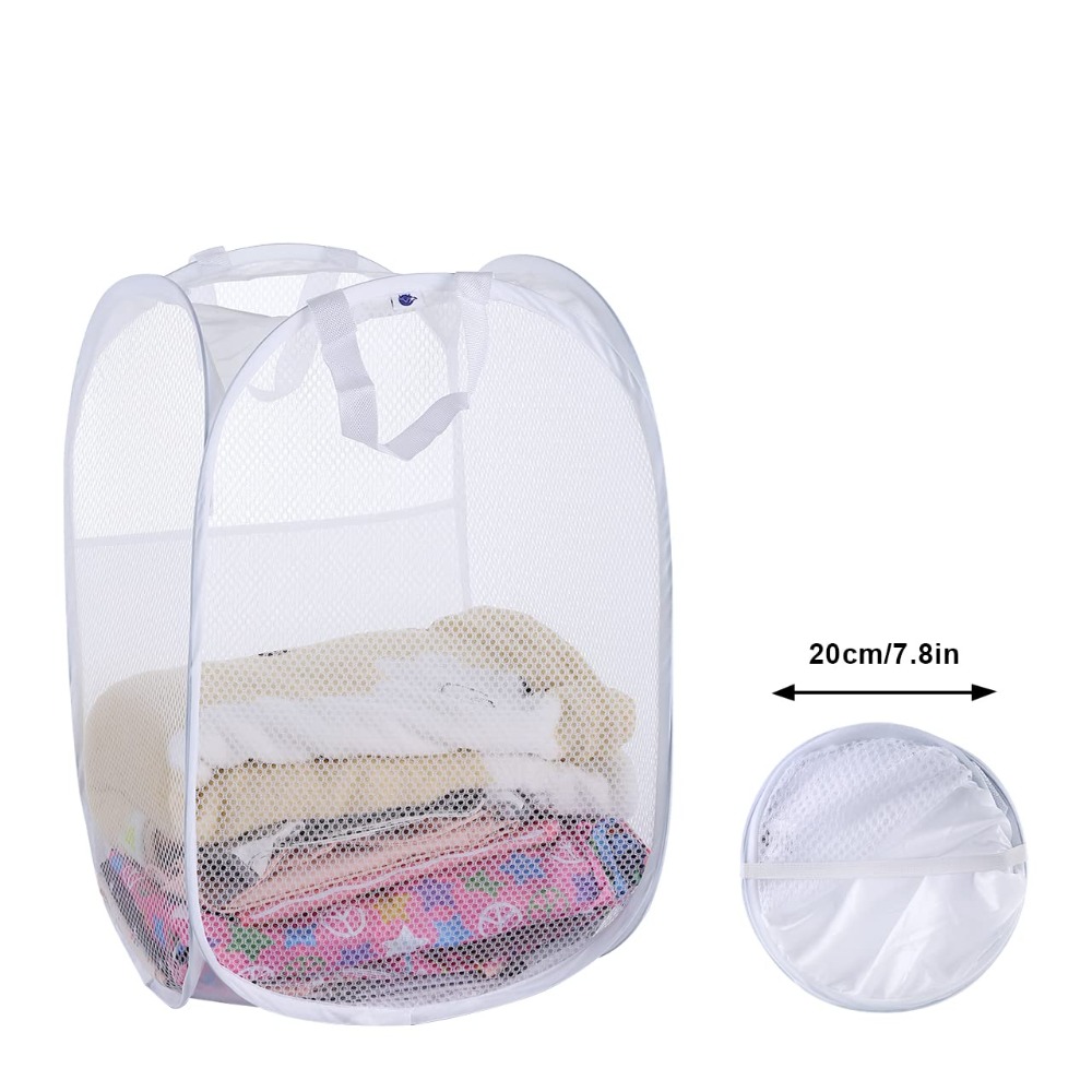 سلة الغسيل الشبكية المنبثقة ال - مراجعة Laundry وسعره