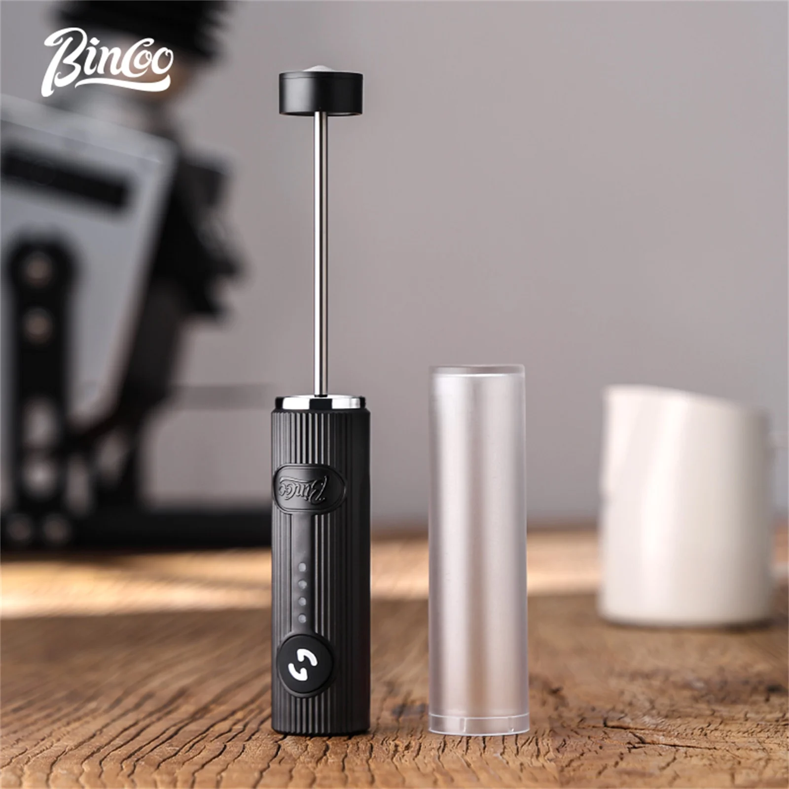 Bincoo ترقية رغوة القهوة الكهر - مراجعة Electric Milk Frother Handheld وسعره