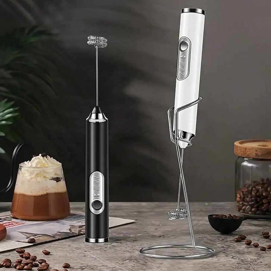 خلاط كهربائي محمول، خفاقة بيض، - مراجعة Electric Milk Frother Handheld وسعره