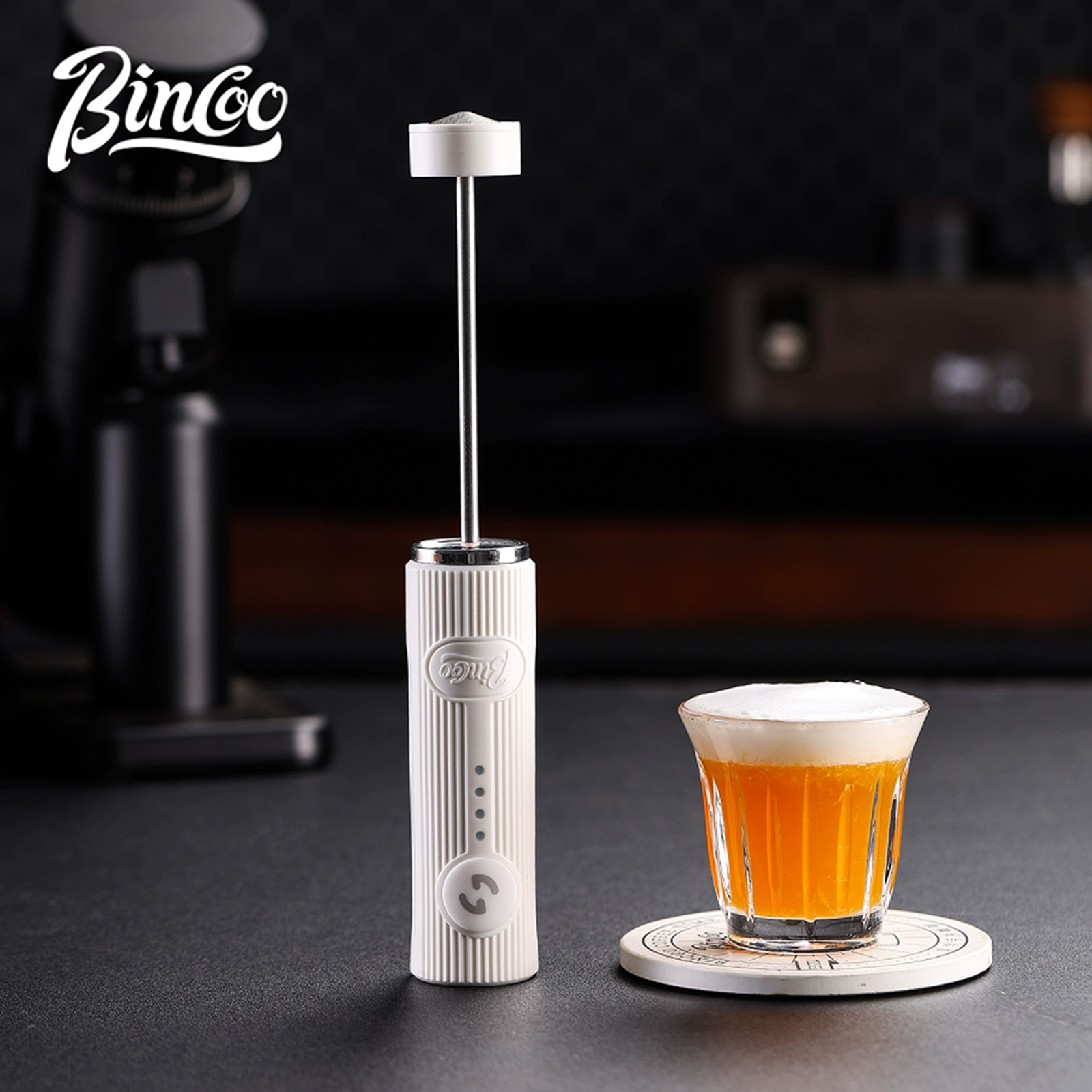 Bincoo جديد الحليب رغوة القهوة - مراجعة Electric Milk Frother Handheld وسعره