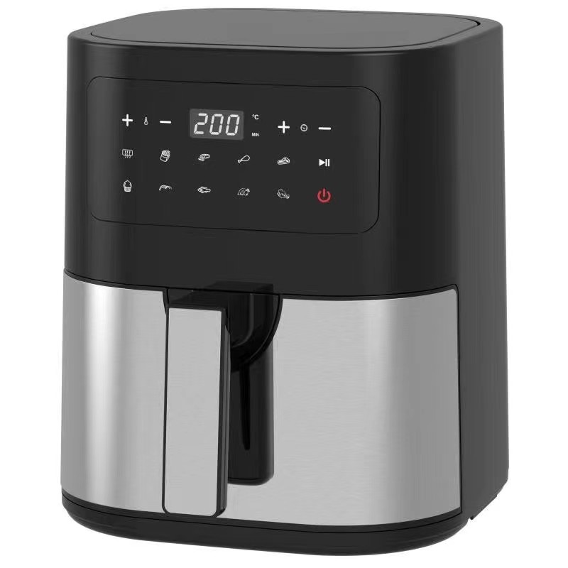 أحدث 6L الفولاذ المقاوم للصدأ  - مراجعة Air Fryer Silicone Pot Liner وسعره