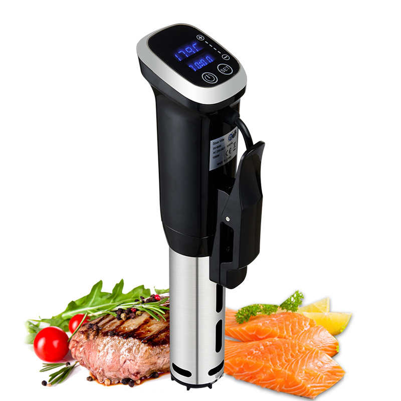 مقاوم للماء Sous Vide طباخ دقي - مراجعة Digital Sous Vide Precision Cooker وسعره