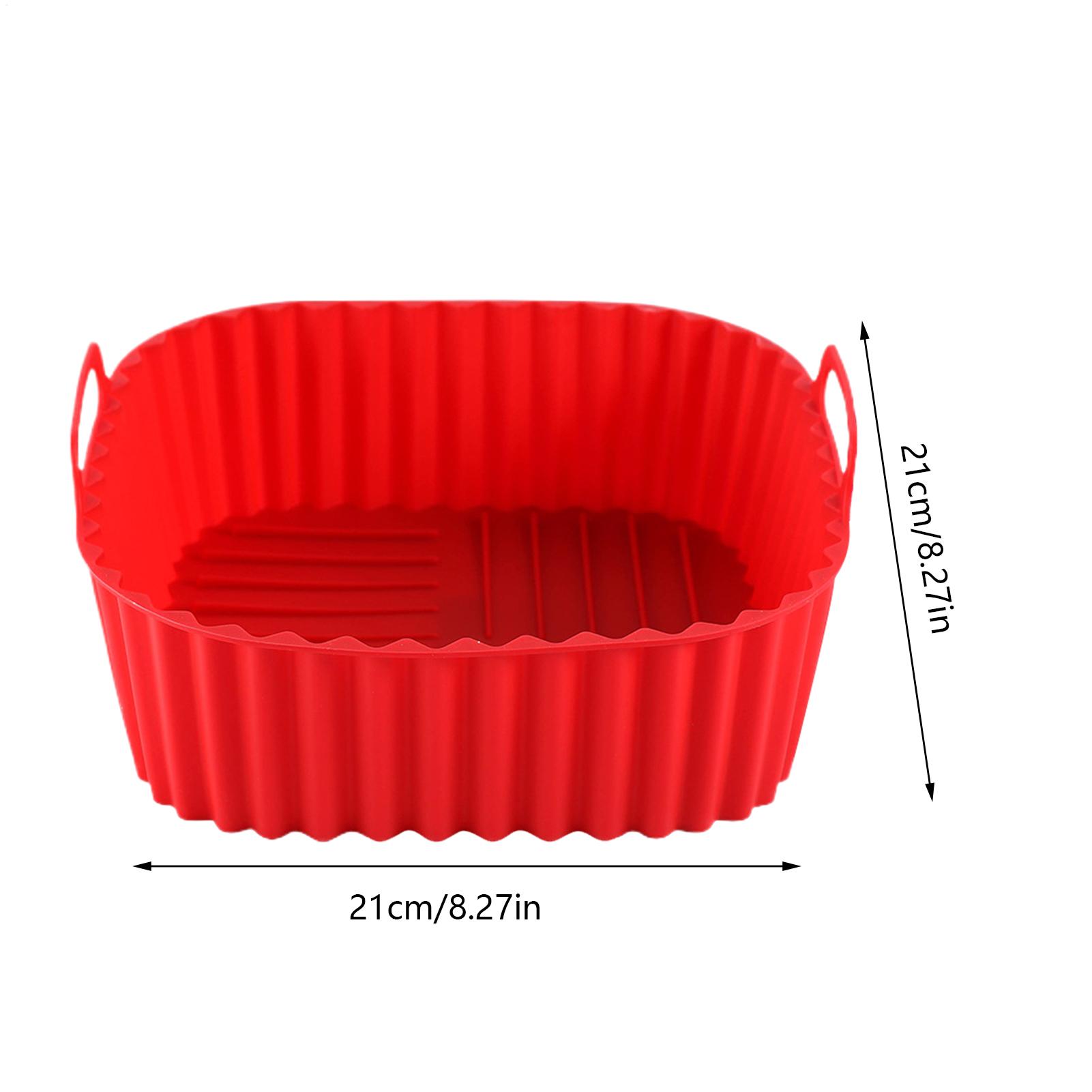بطانات سيليكون مربعة لمقلاة ال - مراجعة Air Fryer Silicone Pot Liner وسعره