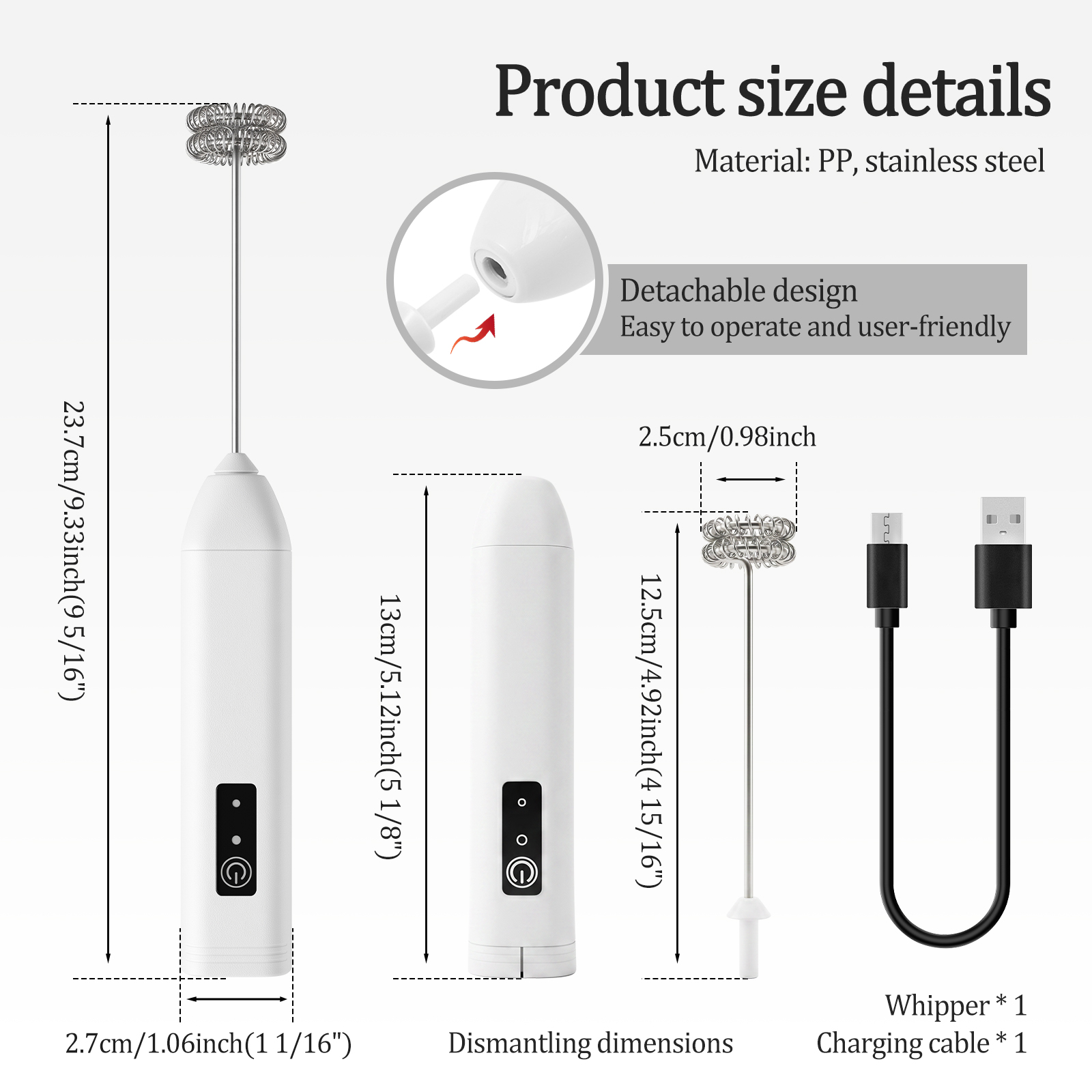 جهاز رغوة الحليب اللاسلكي المح - مراجعة Electric Milk Frother Handheld وسعره