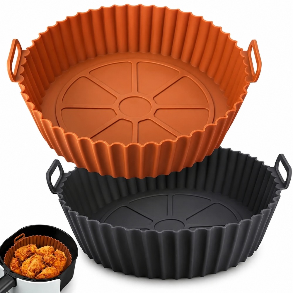 سلة سيليكون قابلة لإعادة الاست - مراجعة Air Fryer Silicone Pot Liner وسعره