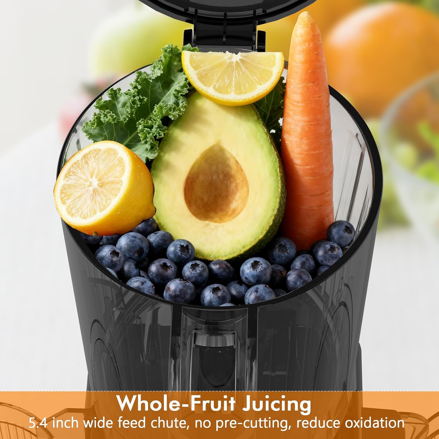 عصارة بطيئة الدوران تعمل بالضغ - مراجعة Electric Slow Juicer Cold Press وسعره