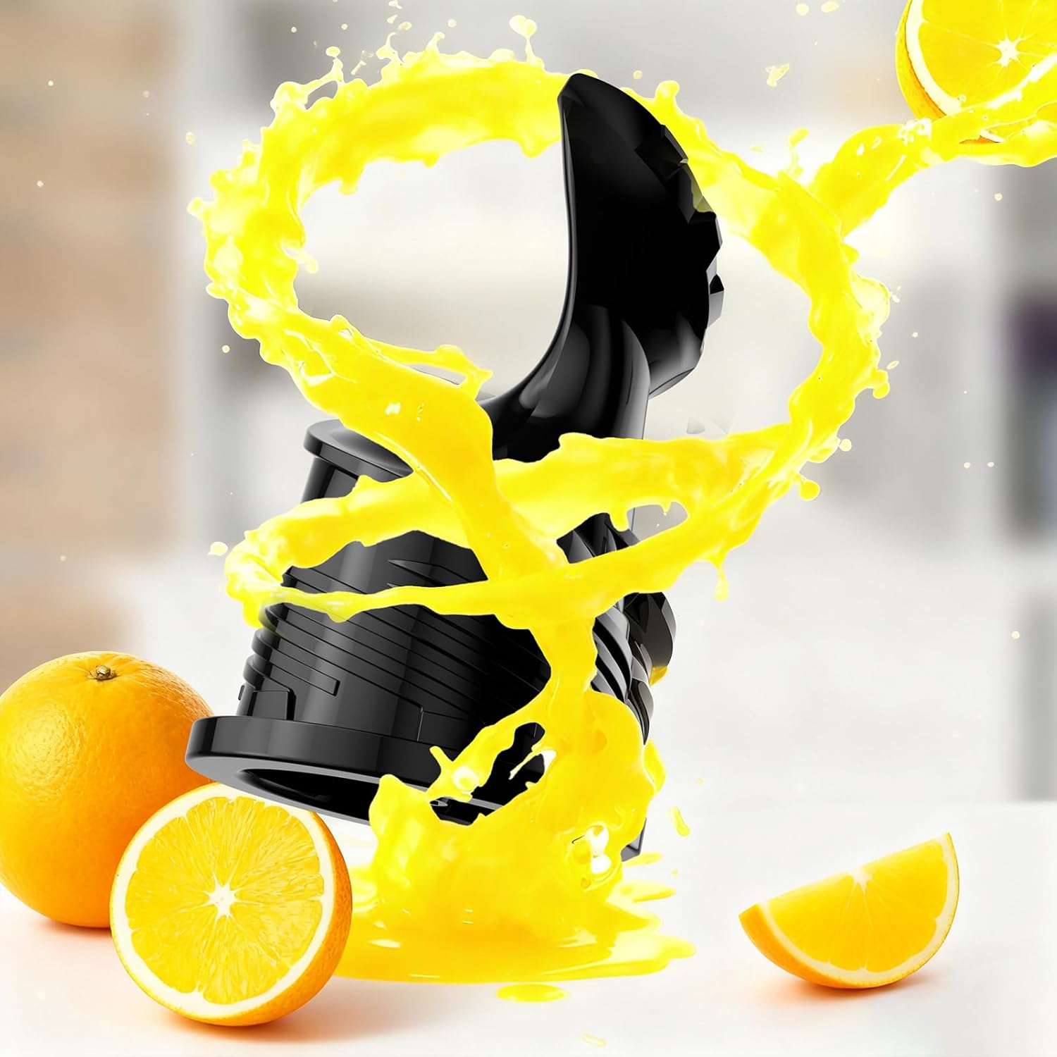 عصارة بطيئة الدوران تعمل بالضغ - مراجعة Electric Slow Juicer Cold Press وسعره
